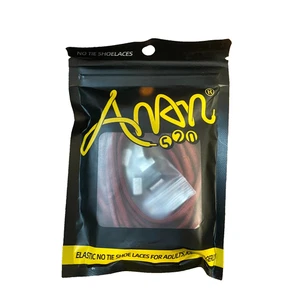 Zapato Anan 520 Sin Corbata Elástico Amortiguador Bloqueo elástico Borgoña Seniors Niños NUEVO - Imagen 1 de 4