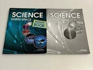 Abeka Science/Health Series Earth & Space 2 Books FREE SHIPPING TO US & CANADA - Picture 1 of 21