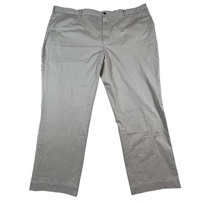 NWT Polo Ralph Lauren Stretch Classic Fit Khaki Flat Front Pants Men Sz 50B X 30 - Image 1 of 4