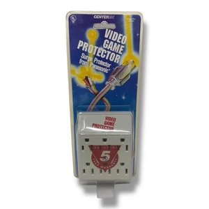 Centerex Videospielsystem Überspannungsschutz 6 Steckdosen Brandneu NOS NEU - Bild 1 von 2