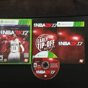 NBA 2K17 (Microsoft Xbox 360, 2016) - CIB, Complete With Manual Tested - Picture 1 of 9