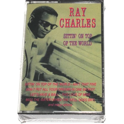 Ray Charles - Sittin' On Top Of The World (Cassette Tape 1991) Blues NEW SEALED - Image 1 of 4
