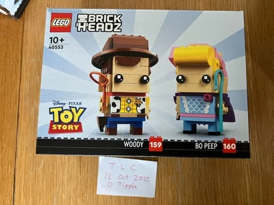 40553 Woody & Bo Peep (LEGO BrickHeadz: Toy Story) NEW & SEALED (sold as seen) b - Image 1 of 2