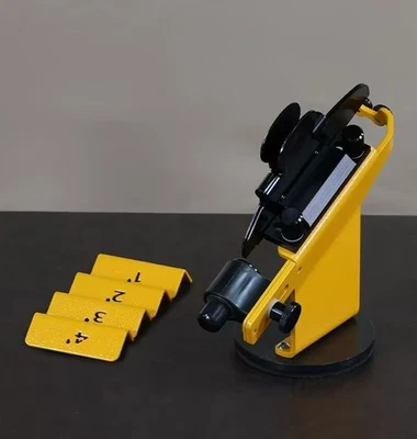 Archery Arrow Fletching Jig Steel Adjustable Arrow Fletching Jig Feather Sticker - Image 1 of 4