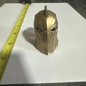 1/6 Scale Custom Chrome Gold Doctor Fate Helmet (modify Head Sculpt To fit) - Picture 1 of 4
