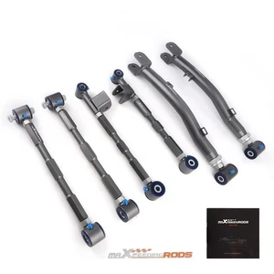 Brazo de arrastre de enlace lateral 6 piezas para Subaru Impreza WRX STi GC8 GDA GDB 1993-2001 - Imagen 1 de 12