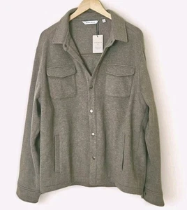 $595 Peter Millar Men's Crown Flex Merino Wool Coat | Color: Brown | Size: XL - Picture 1 of 10