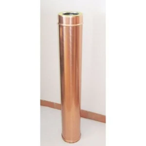 TUBO FUMO COIBENTATO DOPPIAPARETE ESTERNO RAME - Imagen 1 de 1