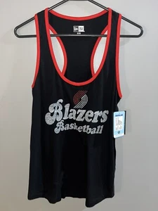 NWT New Era Portland Trail Blazers NBA Women’s Tank Top 100% Cotton SZ Small - Picture 1 of 6