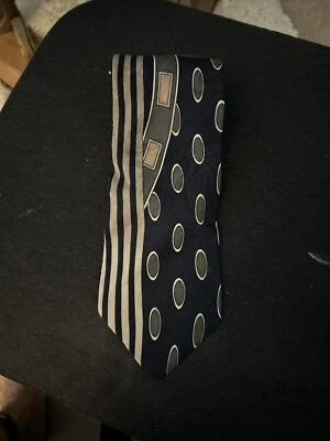 "LOTE DE CORBATAS RUFFINI Italia 2 Hombres Vestido Corbata de Seda 58"" X 4"" Hecho en Italia MARRÓN/TOSTADO" Foto 1 de 2