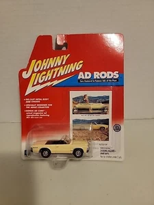 WHITE LIGHTNING 1965 PONTIAC GTO CONVERTIBLE JOHNNY LIGHTNING VARILLAS PUBLICITARIAS 1:64 - Imagen 1 de 2