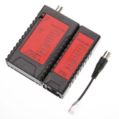 NF-468B RJ45 RJ11 BNC Cable Tester Master Tracker Network Tellphone Analyzer NEW - Image 1 of 4
