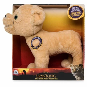 Juguete mediano de peluche de música y mudanza Nala del Rey León de los Parques Disney ¡NUEVO EN CAJA! - Imagen 1 de 3
