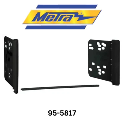 METRA 95-5817 / DOUBLE DIN CAR RADIO DASH KIT FOR 1995-2011 FORD, LINCOLN, MERC+ - Image 1 of 4