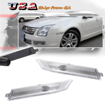Juego de luces de señalización laterales transparentes para Ford Fusion Mercury Milan 06-09 Foto 1 de 4