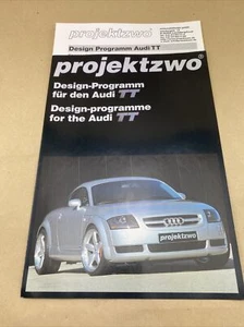 Prospekt / Design-Programm Audi TT projektzwo Typ 8N - Bild 1 von 2