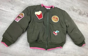 Kidtopia Jacket Toddler Girls Puffer Coat Emojis Pop Culture Size Girl 18 Months - Picture 1 of 12