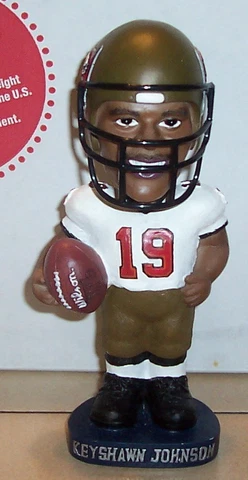 Keyshawn Johnson BOBBLEHEAD Tampa Bay Buccaneers Cover