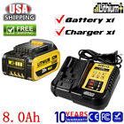 For Dewalt Dcb112 Dcb200 Dcb206 Dcb205-2 20V Lithium - Fast Charger & Battery -
