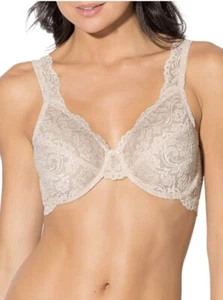 Smart & Sexy Signature Lace Unlined Underwire Bra -IN THE BUFF- 40D - *NWT* New - Picture 1 of 4