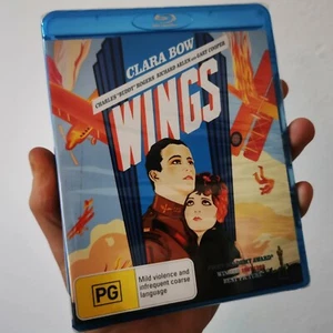 Wings (1927) Blu Ray NEW SEALED RARE OOP Clara Bow Gary Cooper Criterion AUS RB - Picture 1 of 4
