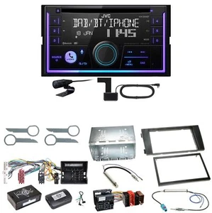 JVC KW-DB95BT Bluetooth Digitalradio USB CD Einbauset für Audi A6 4B Facelift - Picture 1 of 1