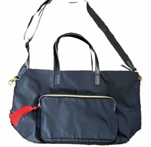 Estée Lauder Dark Blue Bag Weekender Travel Tote Handbag - Picture 1 of 5