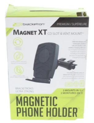 Soporte magnético para teléfono Bracketron ranura para CD y montaje de ventilación Foto 1 de 4