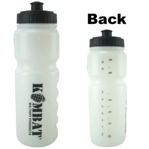 KombatUK Sports Outdoor Trinkflasche 750ml mit Messlehre auf der Rückseite - Bild 1 von 4