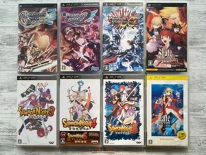 SONY PSP Phantasy Star & Summon Night & Fate Unlimited Code & Extra from Japan - Picture 1 of 18