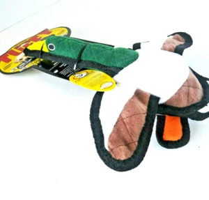 Tuffy Jr Barnyard Duck Super Strong Soft Squeaky Dog Toy 12x13 - Picture 1 of 8