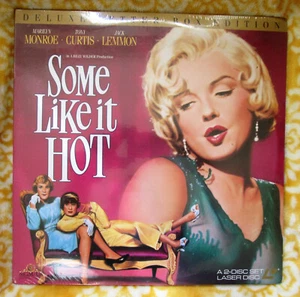 SOME LIKE IT HOT LASER DISC NEU SCHRUMPF VERPACKT BRIEFKASTEN 2 SCHEIBEN SET - Bild 1 von 2