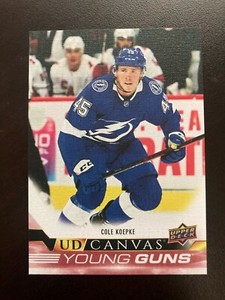 2022-23 Upper Deck Series 2 Cole Koepke Young Guns UD Canvas #C234