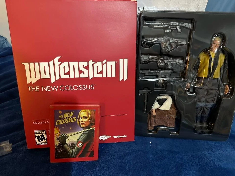 Wolfenstein 2 The New Colossus with "12 Terror Billy Action Figure PC Edition - Image 1 of 1