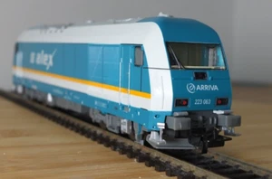Piko 57591-2 HO gauge BR 223 / Eurorunner diesel locomotive in Arriva Alex liver - Picture 1 of 17