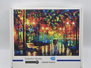 Colorful World "Foest In The Rain" Jigsaw Puzzle 1000 PC☆ 70CM X 50CM New Sealed - Picture 1 of 2