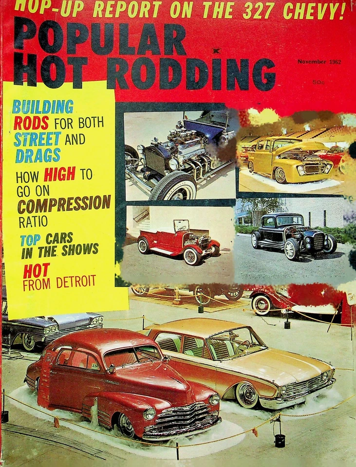 Popular Hot Rodding Magazine Compression Ratio November 1962 053122RNON - Image 1 of 1
