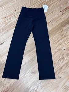 RBX Reebok Black Soft Touch Straight Leg High Waist Pants Women’s Size Small NWT - Picture 1 of 7