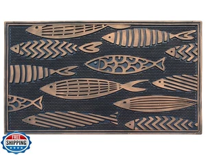 A1 Home Collections A1HC Rubber Welcome Doormat for Outdoor Indoo - Picture 1 of 5