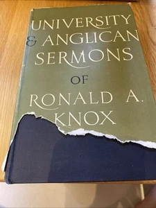Ronald A Knox University And Anglican Sermons Burns Oates 1963 - Picture 1 of 12