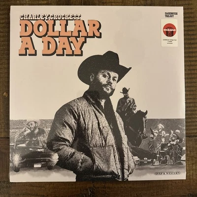 Charley Crockett Dollar Day - Cantaloupe Orange Color VINYL RECORD + Poster NEW  Foto 1 de 4