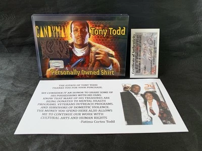 Candyman Tony Todd Personally Worn Shirt Horror Movie  — 第 1/3 张图片