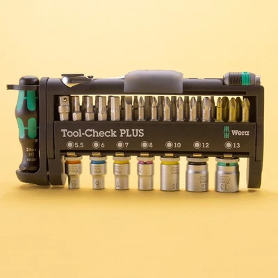 Wera 056490 Tool-Check Plus Bit Ratchet Set with Sockets - Metric - Image 1 of 4