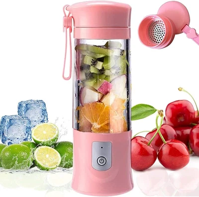 Frullatore Portatile Formato Personale Mini Frullato Miscelatore Frutta Spremiag - Immagine 1 di 4