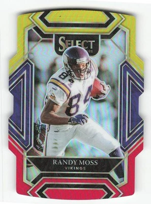 2021 Panini Select #237 Randy Moss FOOTBALL Minnesota Vikings - Image 1 of 2