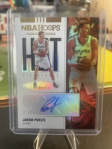 2019-20 Panini Hoops Jakob Poeltl Hot Signatures Auto no. hs-jpl - Picture 1 of 2