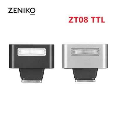 ZENIKO ZT08 TTL Mini On-Camera Flash Light for Sony Fujifilm Canon Nikon Camera - Image 1 of 4