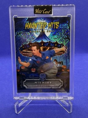 Wild Card Haunted Hits 2025 Multideporte Bowling Pete Weber 1/1 Mojo Carousel Foto 1 de 2