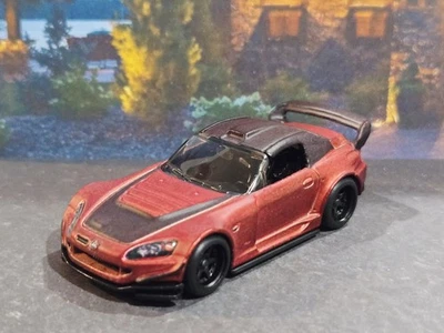 😎👍 Hot Wheels Honda S2000 Real Riders PERSONALIZADO Nuevo Plano Pintura Roja Ryu's Rides Foto 1 de 4