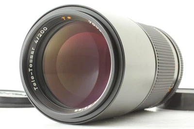 [MINT] Contax Carl Zeiss Tele-Tessar 200mm F4 MMG Lens for CY Mount From JAPAN - Image 1 of 4